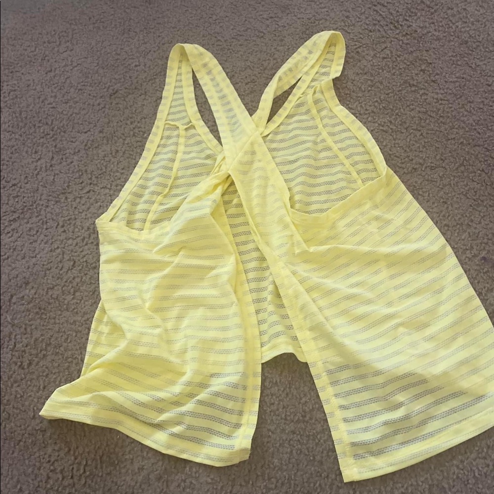 Zyia yellow tank top